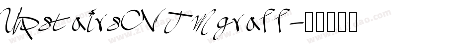 UpstairsCVJMgraff字体转换