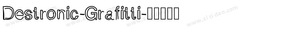 Destronic-Grafitti字体转换