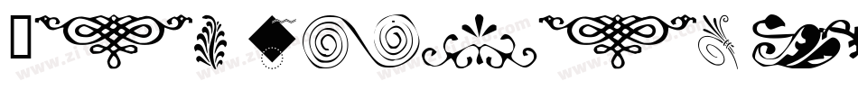 VictorianDesignsTwo-7XME字体转换