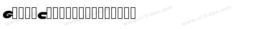 GrantCondensed字体转换