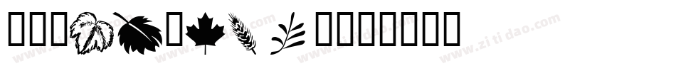 WMFlowers1字体转换