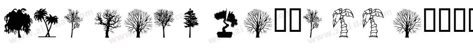 Christmas-Trees-1字体转换