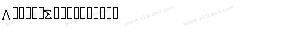 DottedSongt字体转换