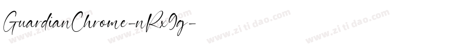 GuardianChrome-nRx9g字体转换