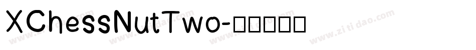 XChessNutTwo字体转换