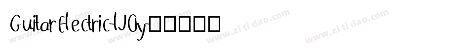 GuitarElectric-lJ0y字体转换