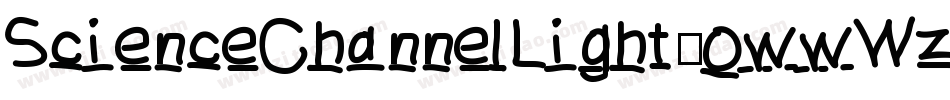 ScienceChannelLight-owwWz字体转换