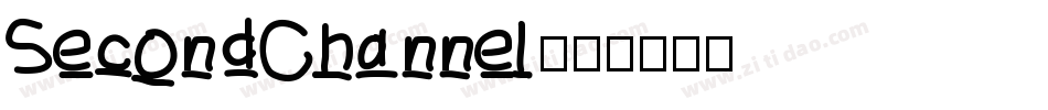 SecondChannel字体转换