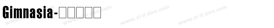Gimnasia字体转换