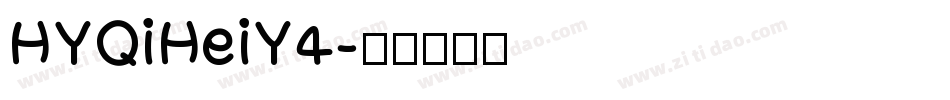 HYQiHeiY4字体转换