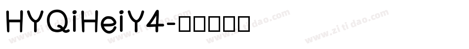 HYQiHeiY4字体转换