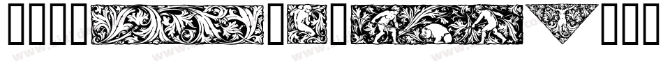 TypographerWoodcutInitialsTwo-Reduced字体转换