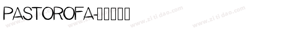 PASTOROFA字体转换