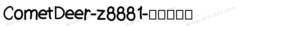 CometDeer-z8881字体转换