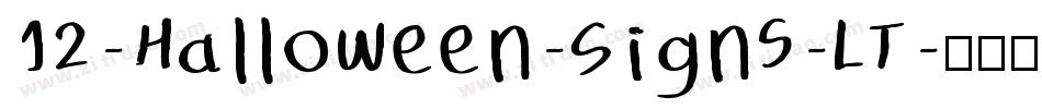12-Halloween-Signs-LT字体转换