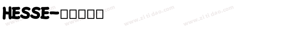 Hesse字体转换