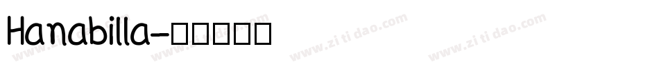 Hanabilla字体转换