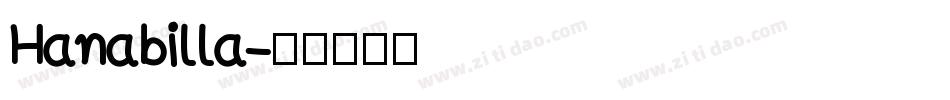 Hanabilla字体转换