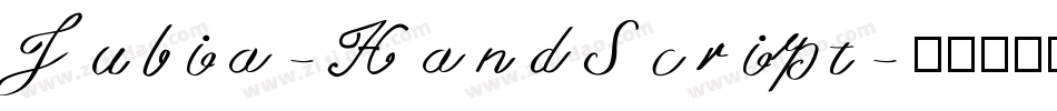 Julia-HandScript字体转换
