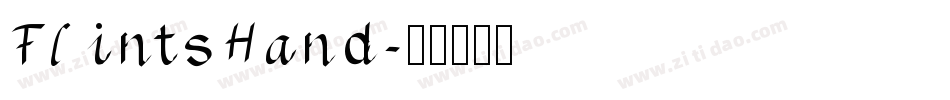 FlintsHand字体转换