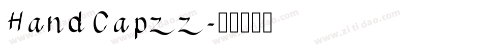 HandCapzz字体转换
