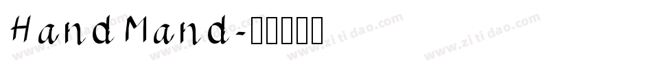 HandMand字体转换