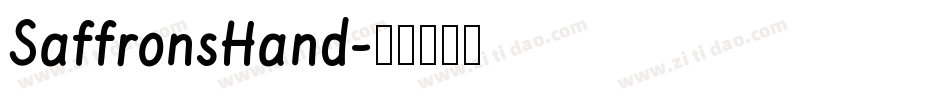 SaffronsHand字体转换