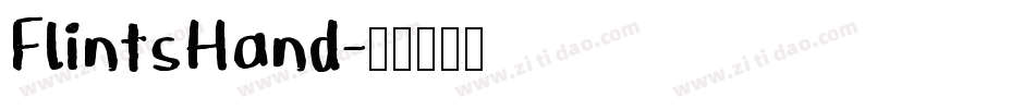 FlintsHand字体转换