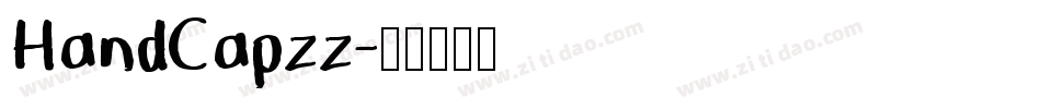 HandCapzz字体转换