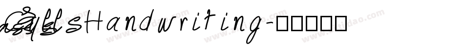 CyllsHandwriting字体转换