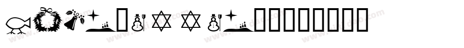 Xmas-Doods-1字体转换