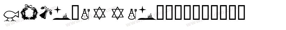 Xmas-Doods-2-1字体转换