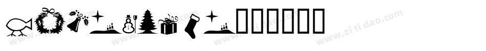 XmasDings字体转换