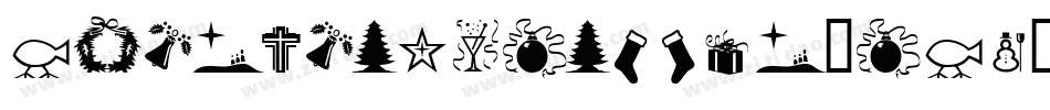 XmasFairyLights-LxD4字体转换