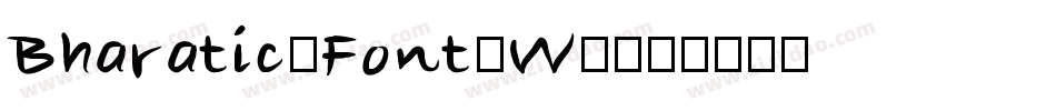 Bharatic-Font(W)字体转换