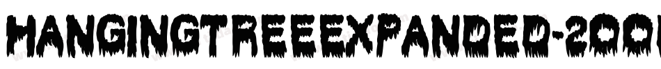 HangingTreeExpanded-2OODo字体转换