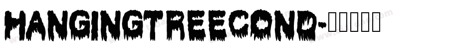 hangingtreecond字体转换