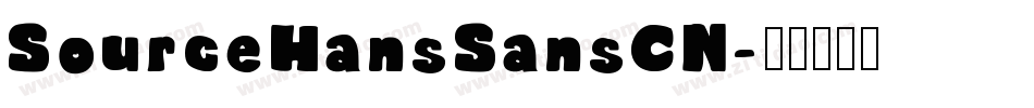 SourceHansSansCN字体转换