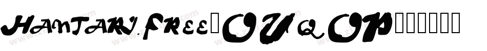 HantariFree-OVqOP字体转换