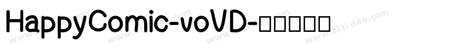 HappyComic-voVD字体转换