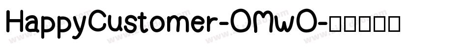 HappyCustomer-OMwO字体转换