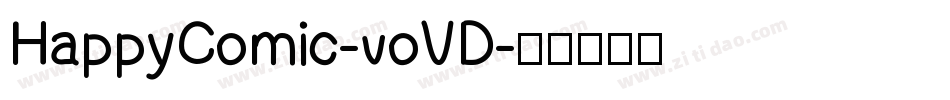 HappyComic-voVD字体转换