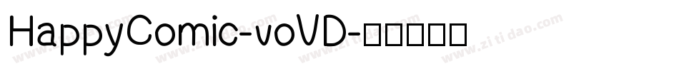 HappyComic-voVD字体转换