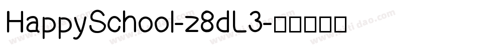 HappySchool-z8dL3字体转换