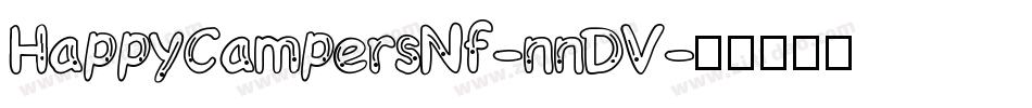 HappyCampersNf-nnDV字体转换
