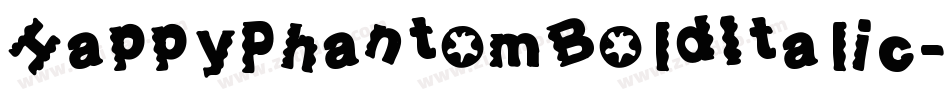 HappyPhantomBoldItalic-LKqE字体转换