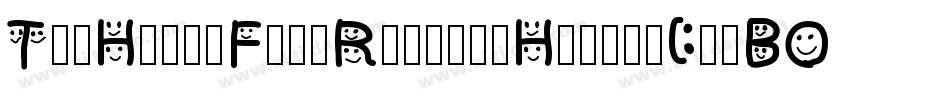 TheHappyFaceReturnsHollowI-7BOXK字体转换