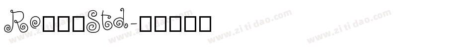 Ro本明朝Std字体转换