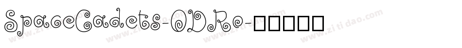 SpaceCadets-ODRo字体转换