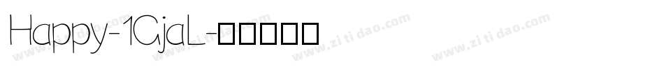 Happy-1GjaL字体转换